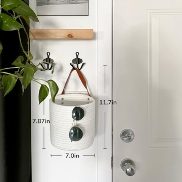 Goodpick 2-Pack Hanging Basket for Stylish Storage