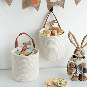 Goodpick 2-Pack Hanging Basket for Stylish Storage