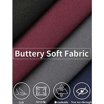 COMFY ONE Cargo Leggings with Pockets for Women High Waisted Elastic Yoga Workout Lounge Pants Dark GrayM