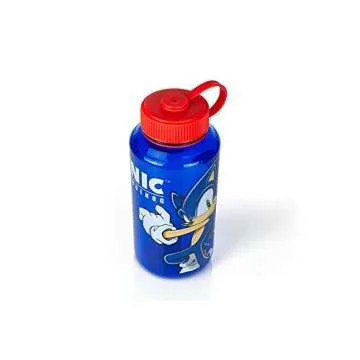 Sonic the Hedgehog Water Bottle - 32oz Leak-Proof Tumbler