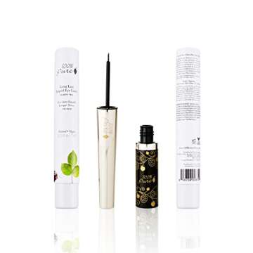 100% PURE Long Last Liquid Eye Liner - Natural, Water-Resistant & Smudge-Proof Easy to Apply Vegan E...