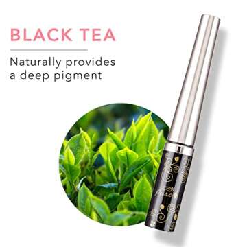 100% Pure Long Last Liquid Eye Liner - Natural, Vegan & Smudge-Proof