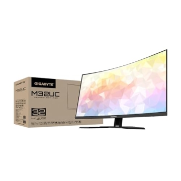 GIGABYTE M32UC 32" 144Hz 4K Curved Gaming Monitor
