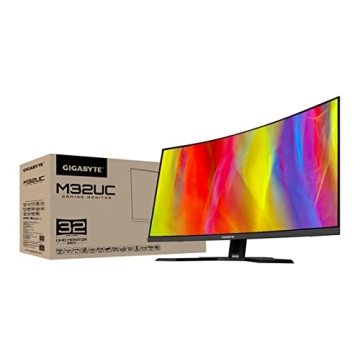 GIGABYTE M32UC 32" 144Hz 4K Curved Gaming Monitor
