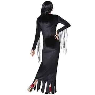 Spirit Halloween Adult Morticia Addams Costume - XL