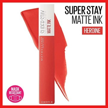 Maybelline SuperStay Matte Ink Lipstick Heroine for Long-lasting Wear