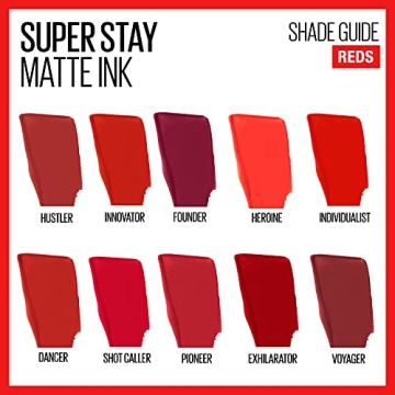 Maybelline SuperStay Matte Ink Lipstick Heroine for Long-lasting Wear