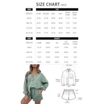 Trendy Queen Two Piece Sets For Women Summer Short Sets Beach Vcation Lounge Pajama 2 Piece Spring Outfits Fashion 2025 Green M