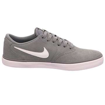Nike Men's Skateboarding Basketball Shoes, Grey Cool Grey White, 42.5
