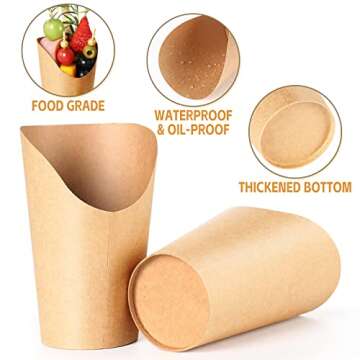 50 Charcuterie Cups + Cocktail Picks Set for Parties