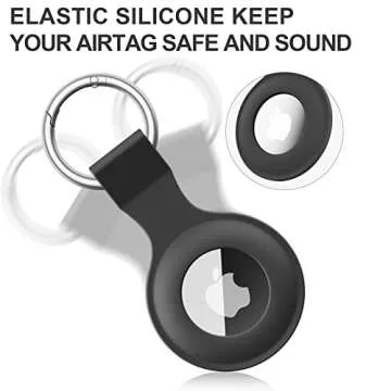 Vanjua AirTag Case - Stylish, Durable & Protective Holder