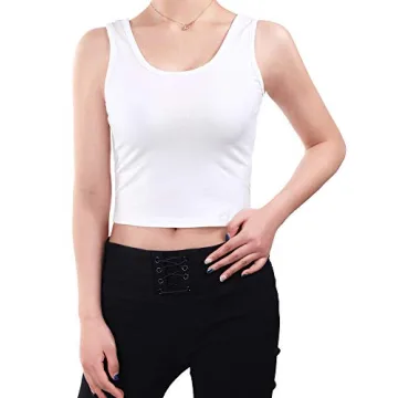 Stylish 4 Piece Workout Crop Tank Tops for Women