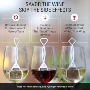 The Wand Wine Purifier - Say Goodbye to Wine Headaches
