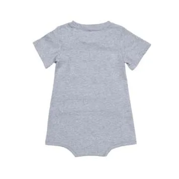 Spoonie Threads Heather Gray Kids Tummy Access Bodysuit, G-Tube, Catheter, Ostomy |Heather Gray| Size 2