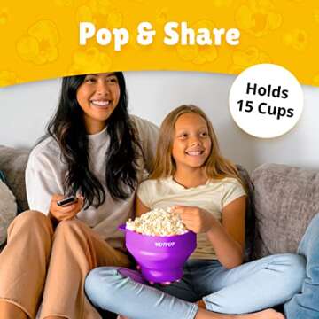 Hotpop Microwave Popcorn Maker | Safe, Easy & Fun