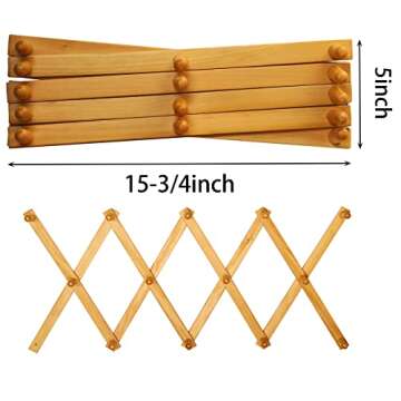 SKOLOO Accordion Wall Hanger for Stylish Organization