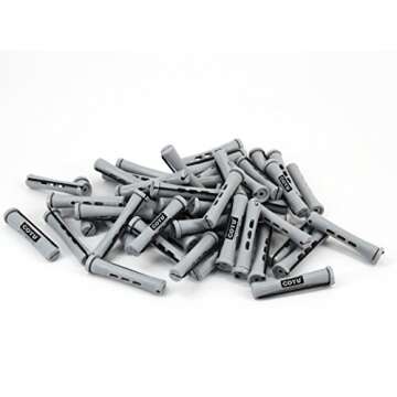 COTU (R) 48 pieces Variety Pack Perm Rods for Hair - Sizes: Small, Medium, Large & Jumbo - Colors: Tangerine, Sandy, Lilac & Gray