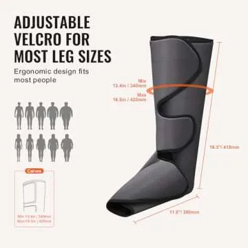 VEVOR Air Compression Leg Massager for Ultimate Relief