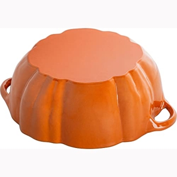 STAUB Pumpkin Cocotte 3.5-Qt - Stunning Cast Iron Design