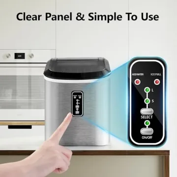 EUHOMY 26 lbs Smart Ice Maker - Portable & Self-Cleaning