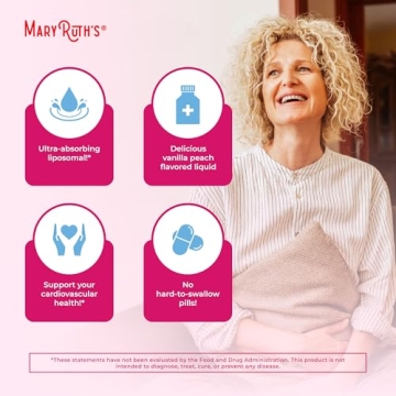 MaryRuth 40+ Women's Liposomal Multivitamin Energy Immune Support