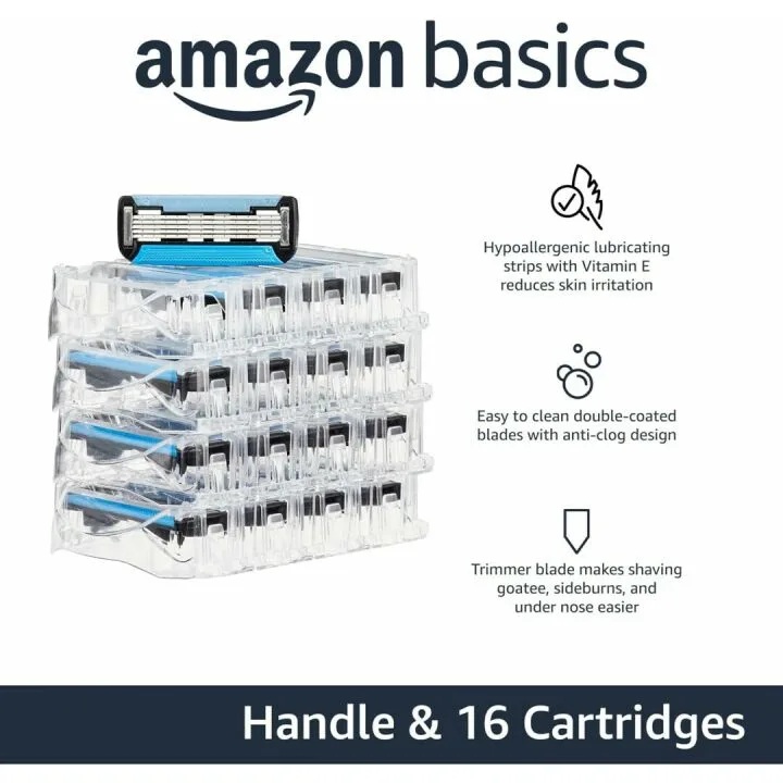 5-Blade MotionSphere Razor Set for Men - 17 Pieces