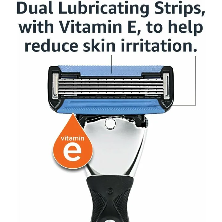 5-Blade MotionSphere Razor Set for Men - 17 Pieces