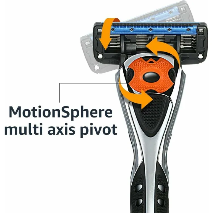 5-Blade MotionSphere Razor Set for Men - 17 Pieces