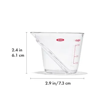 OXO Good Grips Mini Angled Measuring Cup for Home Bartenders and Cooks