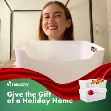 FINESSY Pantry Organization and Storage Bins for Stylish Storage Solutions