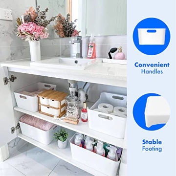 FINESSY Pantry Organization and Storage Bins