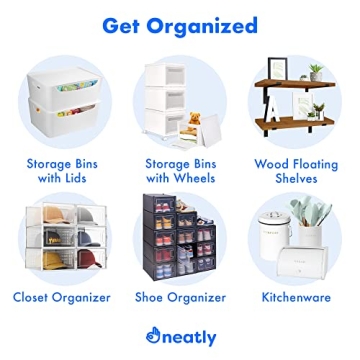FINESSY Pantry Organization and Storage Bins