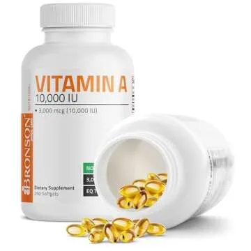 Bronson Vitamin A 10,000 IU Non-GMO for Vision & Immunity