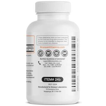 Bronson Vitamin A 10,000 IU Premium Non-GMO Formula Supports Healthy Vision & Immune System and Healthy Growth & Reproduction, 250 Softgels
