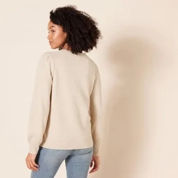 Cozy Amazon Essentials Women's Soft Touch Pleated Sweater