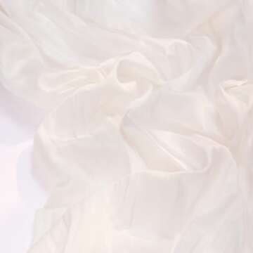 Socomi Ivory White Spring Easter Table Runner Cheesecloth Table Runner 120 inch Cheese Cloth Runner ...