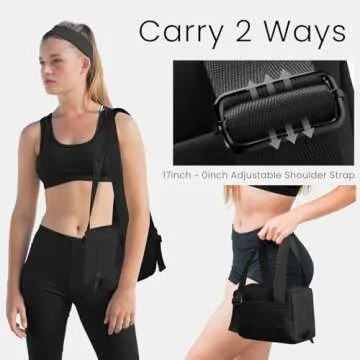 MAMONA Mini Gym Bag for Women - Small Lightweight Carry On Duffle Bag Waterproof Small Gym Bag for Workout, Yoga, Fitness