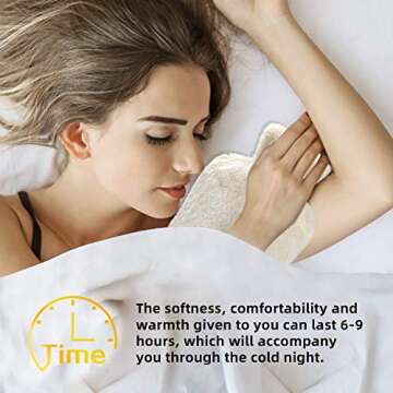 Hot Water Bottle Rubber with Soft Cover (2 Liter) Hot Water Bag for Cramps, Pain Relief, Removable Hot Cold Pack Hot Water Bed Warmer