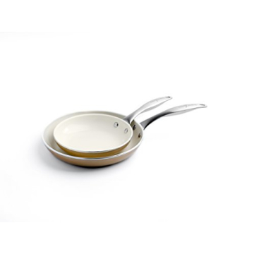 Trisha Yearwood Non-Stick Ceramic Cookware Set Copper