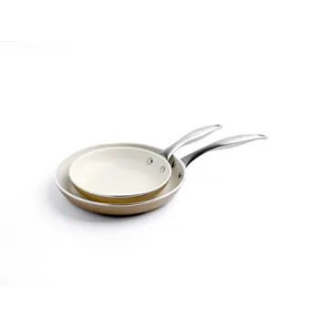 Trisha Yearwood Non-Stick Ceramic Cookware Set Copper