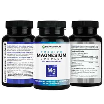 Trio Nutrition Magnesium Complex for Calm and Recovery