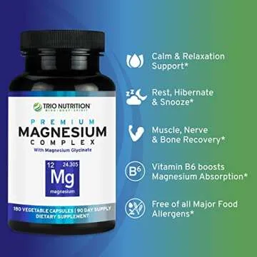 Trio Nutrition Magnesium Complex for Calm and Recovery