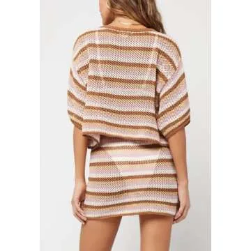 Pink Queen Crochet Bikini Cover Up - Stylish & Comfort