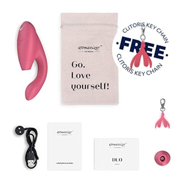 Womanizer Duo Clitoral Sucking Vibrator for Ultimate Pleasure