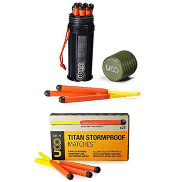 Titan Stormproof Match Bundle - Waterproof & Durable