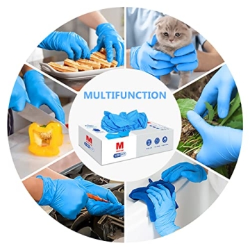 Squish Disposable Vinyl Gloves - Durable and Versatile