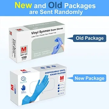 Squish Disposable Vinyl Gloves - Durable and Versatile