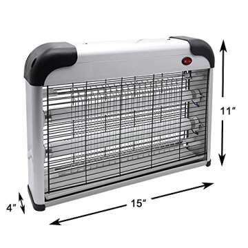 Lulu Home Electric Bug Zapper - Safe and Stylish Indoor Insect Killer