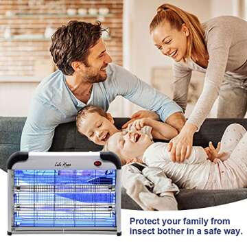 Lulu Home Electric Bug Zapper for Indoor Insect Control