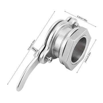 Fdit Stainless Steel Honey Tap Gate Valve for Beekeeping